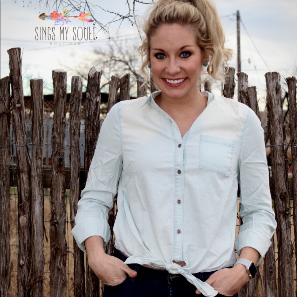 Blue Jean Baby Top